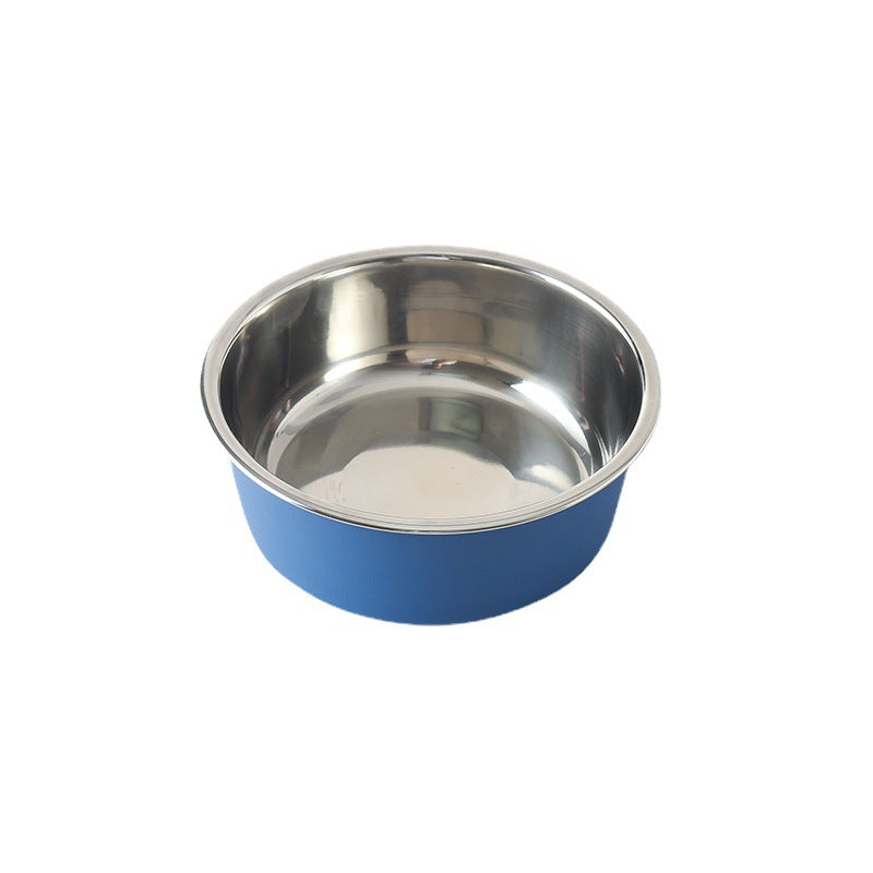 Pet Supplies Pet Food Bowl Stainless Steel Dog Bowl Cat Bowl Feeding and Drinking Bowl - Paw Luxe
