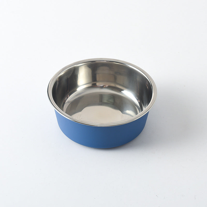 Pet Supplies Pet Food Bowl Stainless Steel Dog Bowl Cat Bowl Feeding and Drinking Bowl - Paw Luxe
