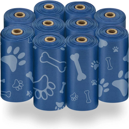 Ultra-Durable Dog Poop Bags (360-Count) – Leak-Proof & Tear-Resistant Waste Bags for Outdoor Walks, Travel & Puppy Cleanup – Easy-Use Rolls in Stylish Turquoise