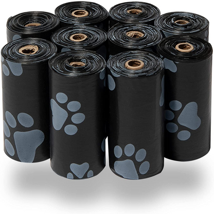 Ultra-Durable Dog Poop Bags (360-Count) – Leak-Proof & Tear-Resistant Waste Bags for Outdoor Walks, Travel & Puppy Cleanup – Easy-Use Rolls in Stylish Turquoise