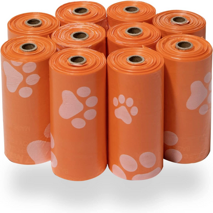 Ultra-Durable Dog Poop Bags (360-Count) – Leak-Proof & Tear-Resistant Waste Bags for Outdoor Walks, Travel & Puppy Cleanup – Easy-Use Rolls in Stylish Turquoise